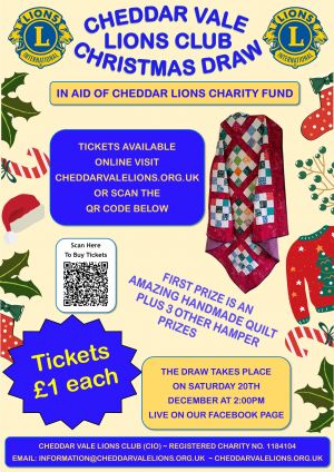 2025 Christmas Draw Poster 2025 Christmas Draw Poster